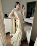 FANCY CHINON SEQUENCE EMBROIDERY WORK TOP PALAZZO WITH DUPATTA FESTIVE WEAR WHOLESALE PRICE ETHNIC GARMENT (5)