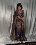 FANCY CHINON SILK EMBROIDERY SEQUENCE WORK TOP PALAZZO WITH DUPATTA PARTY WEAR WHWOLESALE PRICE ETHNIC GARMENT (7)