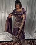 FANCY CHINON SILK EMBROIDERY SEQUENCE WORK TOP PALAZZO WITH DUPATTA PARTY WEAR WHWOLESALE PRICE ETHNIC GARMENT (7)