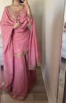 FANCY CHINON SILK EMBROIDERY SEQUENCE WORK TOP SHARARA WITH DUPATTA PARTY WEAR WHOLESALE PRICE ETHNIC GARMENT (6)