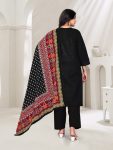 FANCY COTTON BLEND EMBROIDERY WORK TOP BOTTOM WITH DUPATTA FESTIVE WEAR WHOLESALE PRICE ETHNIC GARMENT (21)