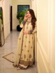 FANCY GEORGETTE SEQUENCE EMBROIDERY WORK TOP BOTTOM WITH DUPATTA PARTY WEAR WHOLESALE PRICE ETHNIC GARMENT (14)