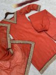 FANCY GOLD CRUSH SILK EMBROIDERY SEQUENCE CODING WORK TOP PALAZZO WITH DUPATTA FESTIVE WEAR WHOLESALE PRICE ETHNIC GARMENT (5)