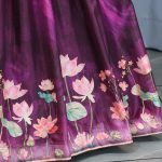 FANCY MANIPURI SILK FLORAL PRINT GOWN FESTIVE WEAR WHOLESALE PRICE ETHNIC GARMENT (9)