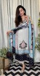 FANCY MUSLIN COTTON DIGITAL PRINTED REAL MIRROR HAND WORK TOP BOTTOM WITH DUPATTA PARTY WEAR WHOLESALE PRICE ETHNIC GARMENT (5)