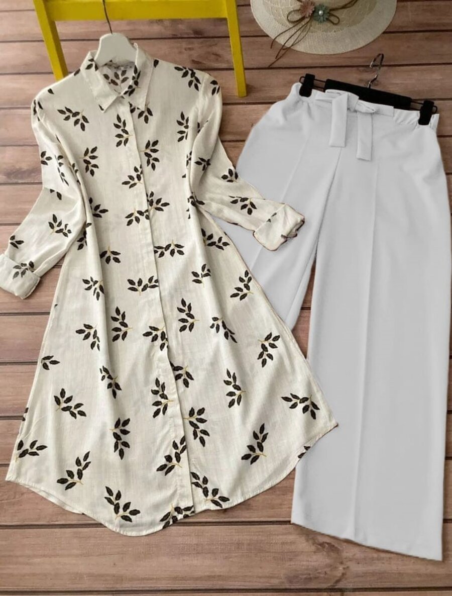 FANCY RAYON DIGITAL PRINTED KURTI WITH PALAZZO CASUAL WEAR WHOLESALE PRICE ETHNIC GARMENT (2)