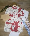 FANCY RAYON DIGITAL PRINTED TOP PENT SET WITH CAP PARTY WEAR WHOLESALE PRICE ETHNIC GARMENT (3)