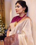 FASHIONABLE BANARASI SILK WEAVING WORK SAREE WITH UNSTITCHED BLOUSE PARTY WEAR WHOLESALE PRICE ETHNIC GARMENT (1)
