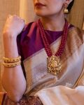 FASHIONABLE BANARASI SILK WEAVING WORK SAREE WITH UNSTITCHED BLOUSE PARTY WEAR WHOLESALE PRICE ETHNIC GARMENT (1)