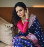 FASHIONABLE BANARASI SOFT SILK WEAVING WORK SAREE WITH UNSTITCHED BLOUSE PARTY WEAR WHOLESALE PRICE ETHNIC GARMENT (8)