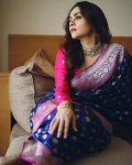 FASHIONABLE BANARASI SOFT SILK WEAVING WORK SAREE WITH UNSTITCHED BLOUSE PARTY WEAR WHOLESALE PRICE ETHNIC GARMENT (8)