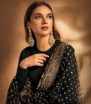 FASHIONABLE CHINON SILK SEQUENCE EMBROIDERY WORK GOWN BOTTOM WITH DUPATTA PARTY WEAR WHOLESALE PRICE ETHNIC GARMENT (10)