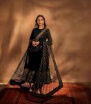 FASHIONABLE CHINON SILK SEQUENCE EMBROIDERY WORK GOWN BOTTOM WITH DUPATTA PARTY WEAR WHOLESALE PRICE ETHNIC GARMENT (10)