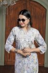 FASHIONABLE COTTON DIGITAL PRINTED CHIKANKARI WORK TOP BOTTOM SET PARTY WEAR WHOLESALE PRICE ETHNIC GARMENT (7)