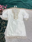 FASHIONABLE MALAY SILK EMBROIDREY SEQUENCE WORK TOP SHARARA WITH DUPATTA PARTY WEAR WHOLESALE PRICE ETHNIC GARMENT’ (6)