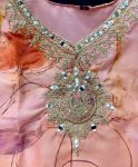 FASHIONABLE ORGANZA DIGITAL PRINTED TOP BOTTOM WITH DUPATTA PARTY WEAR WHOLESALE PRICE ETHNIC GARMENT (4)