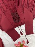 FASHIONABLE ROMAN SILK EMBROIDERY SEQUENCE WORK GOWN BOTTOM WITH DUPATTA PARTY WEAR WHOLESALE PRICE ETHNIC GARMENT (3)