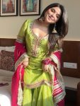LATEST CHINON EMBROIDERY ZARI SEQUENCE AND LACE WORK TOP PALAZZO WITH DUPATTA FESTIVE WEAR WHOLESALE PRICE ETHNIC GARMENT (4)