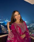 LATEST CHINON SILK SEQUENCE AND ZARI EMBROIDERY WORK WITH FANCY LACE WORK TOP PALAZZO WITH WEDDING WEAR WHOLESALE PRICE ETHNIC GARMENT (13)