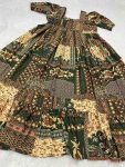 LATEST COTTON PRINTED WITH FRILL WORK GOWN CASUAL WEAR WHOLESALE PRICE ETHNIC GARMENT (26)