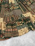 LATEST COTTON PRINTED WITH FRILL WORK GOWN CASUAL WEAR WHOLESALE PRICE ETHNIC GARMENT (26)