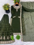 LATEST CRUNCHY SILK EMBROIDERY SEQUENCE WORK TOP SHARARA WITH DUPATTA FESTIVE WEAR WHOLESALE PRICE ETHNIC GARMENT (3)