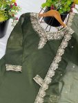 LATEST CRUNCHY SILK EMBROIDERY SEQUENCE WORK TOP SHARARA WITH DUPATTA FESTIVE WEAR WHOLESALE PRICE ETHNIC GARMENT (3)