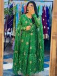 LATEST GEORGETEE EMBROIDERY SEQUENCE WITH DIGITAL PRINT GOWN WITH DUPATTA FESTIVE WEAR WHOLESALE PRICE ETHNIC GARMENT (5)