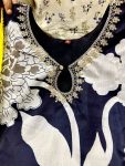 LATEST MUSLIN CODED EMBROIDERY AND ZARI WORK WITH LINING TOP BOTTOM WITH DUPATTA FESTIVE WEAR WHOLESALE PRICE ETHNIC GARMENT (3)