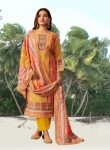 LATEST MUSLIN DIGITAL PRINTED TOP BOTTOM WITH DUPATTA FESTIVE WEAR WHOLESALE PRICE ETHNIC GARMENT (3)