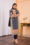 LATEST MUSLIN DIGITAL PRINTED TOP BOTTOM WITH DUPATTA FESTIVE WEAR WHOLESALE PRICE ETHNIC GARMENT (8)