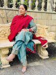 LATEST TABBY ORGANZA CHAIN STITCH WORK AND FANCY HAND WORK TOP PALAZZO WITH DUPATTA FESTIVE WEAR WHOLESALE PRICE ETHNIC GARMENT (4)