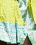 MOST PICKED BANARASI SILK WEAVING WORK SAREE WITH UNSTITCHED BLOUSE PARTY WEAR WHOLESALE PRICE ETHNIC GARMENT (4)
