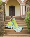 MOST PICKED BANARASI SILK WEAVING WORK SAREE WITH UNSTITCHED BLOUSE PARTY WEAR WHOLESALE PRICE ETHNIC GARMENT (4)