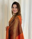 MOST PICKED BANARASI SOFT SILK GOLD WEAVING WORK SAREE WITH UNSTITCHED BLOUSE PARTY WEAR WHOLESALE PRICE ETHNIC GARMENT (1)