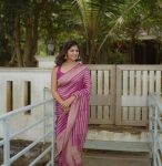 MOST PICKED BANARASI SOFT SILK WEAVING WORK SAREE WITH UNSTITCHED BLOUSE PARTY WEAR WHOLESALE PRICE ETHNIC GARMENT (7)