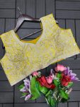 MOST PICKED GEORGETTE EMBROIDERY WORK PALAZZO CHOLI WITH KOTI PARTY WEAR WHOLESALE PRICE ETHNIC GARMENT (4)