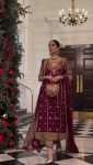 MOST PICKED GEORGETTE EMBROIDREY SEQUENCE TOP PALAZZO WITH DUPATTA PARTY WEAR WHOLESALE PRICE ETHNIC GARMENT (6)