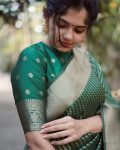 NEW ARRIVAL BANARASI SOFT SILK WEAVING WORK SAREE WITH UNSTITCHED BLOUSE PARTY WEAR WHOLESALE PRICE ETHNIC GARMENT (5)