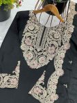 NEW ARRIVAL CHINON SILK EMBROIDERY CODING DORI-SEQUENCE WORK TOP SHARARA WITH DUPATTA PARTY WEAR WHOLESALE PRICE ETHNIC GARMENT (8)