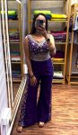 NEW ARRIVAL CHINON THREAD SEQUENCE WORK STITCHED BLOUSE PALAZZO WITH DUPATTA PARTY WEAR WHOLESALE PRICE ETHNIC GARMENT (7)