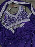 NEW ARRIVAL CHINON THREAD SEQUENCE WORK STITCHED BLOUSE PALAZZO WITH DUPATTA PARTY WEAR WHOLESALE PRICE ETHNIC GARMENT (7)