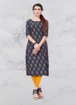 NEW ARRIVAL CREEP DIGITAL PRINTED KURTI CASUAL WEAR WHOLESALE PRICE ETHNIC GARMENT (21)