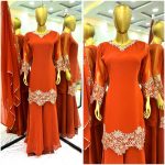 NEW ARRIVAL GEORGETTE EMBROIDERY SEQUENCE WORK TOP PALAZZO WITH DUPATTA FESTIVE WEAR WHOLESALE PRICE ETHNIC GARMENT (16)
