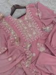 NEW ARRIVAL GEORGETTE EMBROIDERY SEQUENCE WORK TOP PALAZZO WITH DUPATTA PARTY WEAR WHOLESALE PRICE ETHNIC GARMENT (4)
