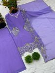 NEW ARRIVAL GEORGETTE EMBROIDERY SEQUENCE WORK TOP PALAZZO WITH DUPATTA PARTY WEAR WHOLESALE PRICE ETHNIC GARMENT (3)