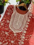 NEW ARRIVAL GEORGETTE EMBROIDERY WORK TOP SHARARA WITH DUPATTA FESTIVE WEAR WHOLESALE PRICE ETHNIC GARMENT (6)