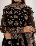 NEW ARRIVAL GEORGETTE SEQUENCE AND THREAD EMBROIDERY WORK GOWN SHARARA WITH DUPATTA WEDDING WEAR WHOLESALE PRICE ETHNIC GARMENT (9)