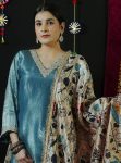 NEW ARRIVAL GOLD CRUSH FANCY LACE WORK TOP BOTTOM WITH DUPATTA FESTIVE WEAR WHLESALE PRICE ETHNIC GARMENT (2)