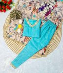 NEW ARRIVAL GOLD CRUSH FANCY LACE WORK TOP BOTTOM WITH DUPATTA FESTIVE WEAR WHLESALE PRICE ETHNIC GARMENT (2)